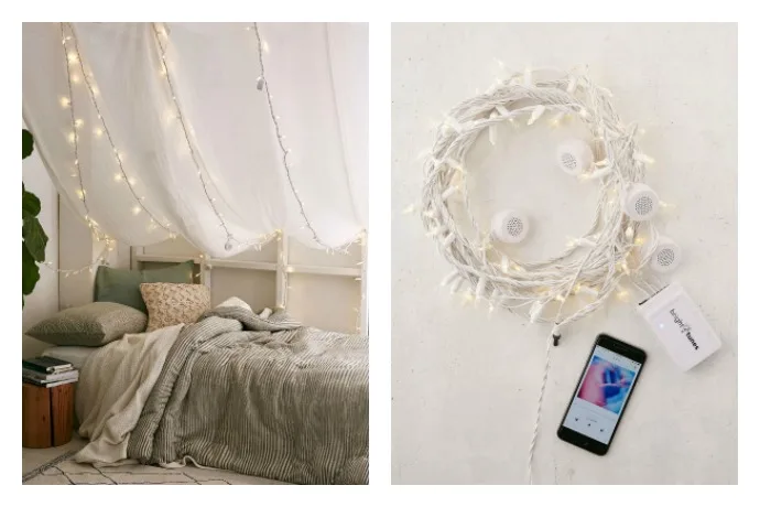 Bluetooth speaker light string: Lights, music, party!
