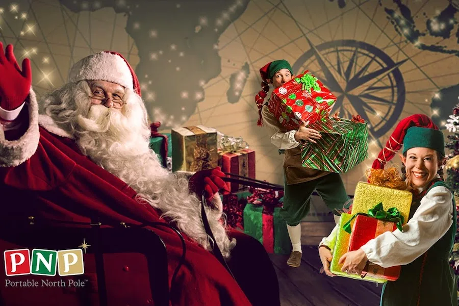 Portable North Pole app: Chat with Santa, for real