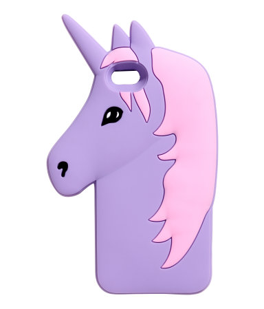 Unicorn iPhone cases: Silicone unicorn case at H&M