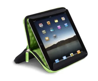 A cool iPad sleeve that converts to a sturdy stand. 