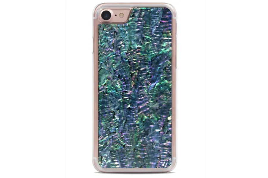 iPhone 8 Cases: Carved Korean Paua Shell