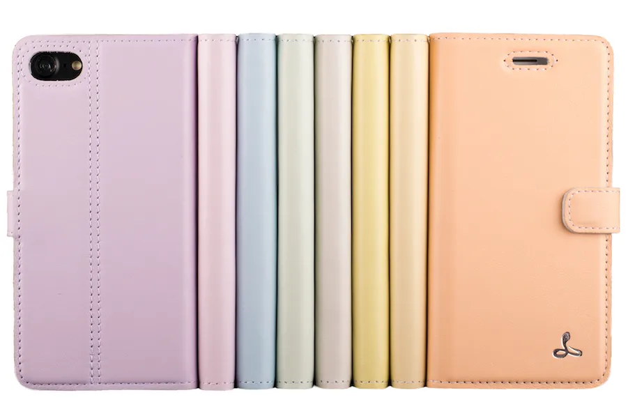 Snakehive London's leather pastel iPhone and Samsung Galaxy cases are so gorgeous! And affordable