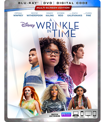 Disney's Wrinkle in Time DVD coming in June, 2018