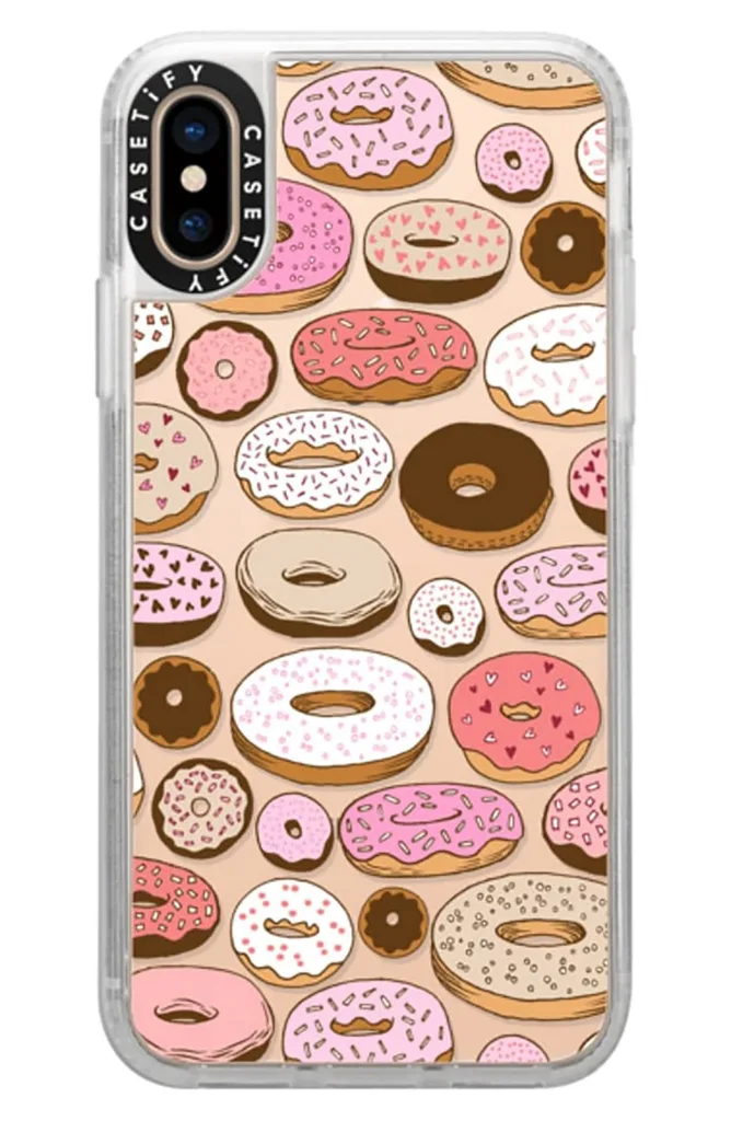 iPhone cases for food lovers from Sonix: Yay donuts! 