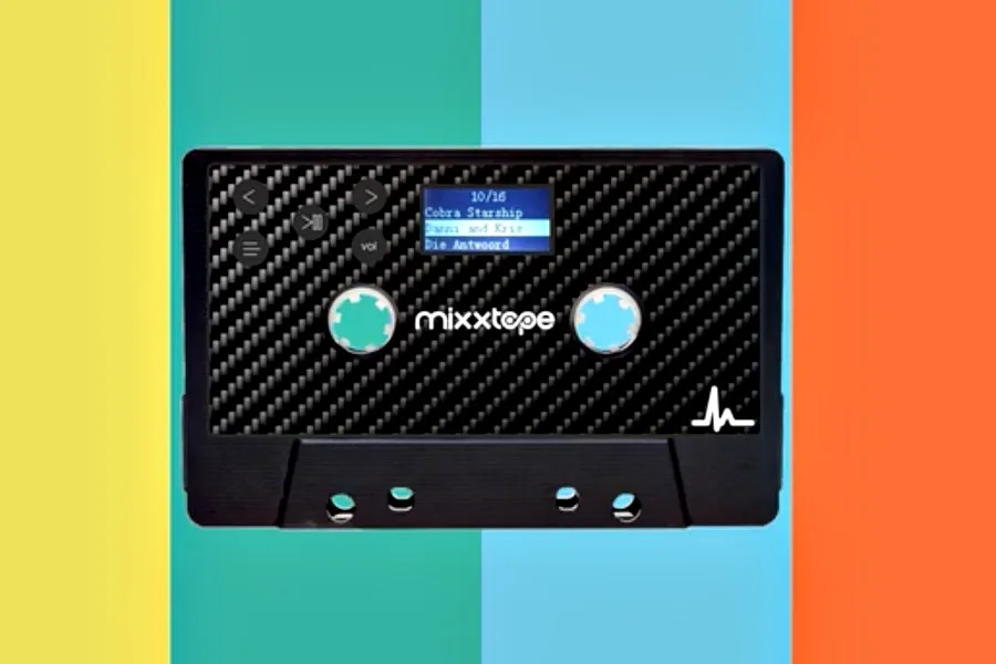 The Mixxtape is a Bluetooth MP3 player...and also works in cassette players!