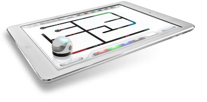 The Ozobot smart robot plays on your tablet or even a plain piece of paper