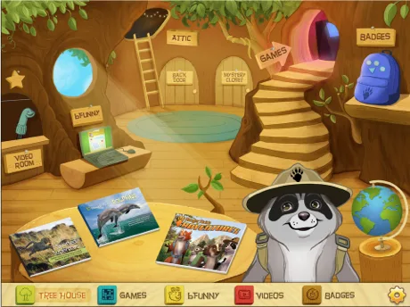Get the kids outside by crawling into Ranger Rick's Tree House