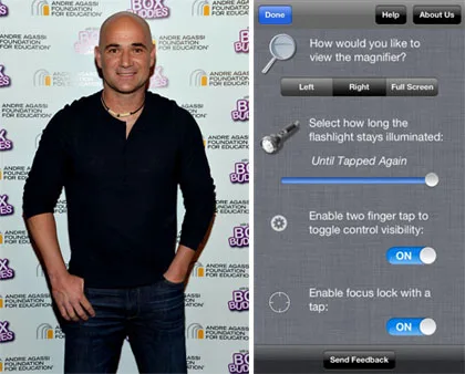 Oh Appy Day! Featuring Andre Agassi's favorite iPhone app