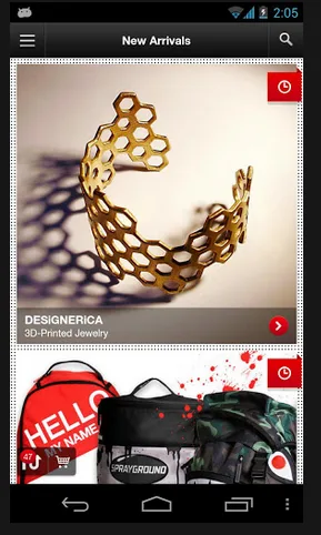 The new Fab Android app. Hooray! or Uh-oh.