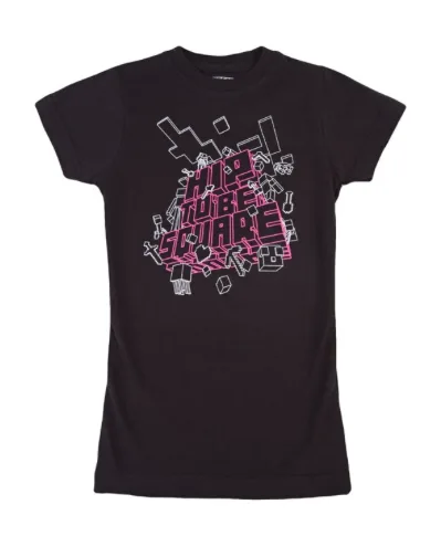 Minecraft Hip to Be Square tee