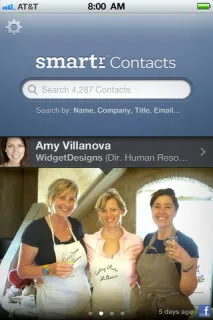 Smartr makes your overwhelming contact list a whole lot (yep) smarter.