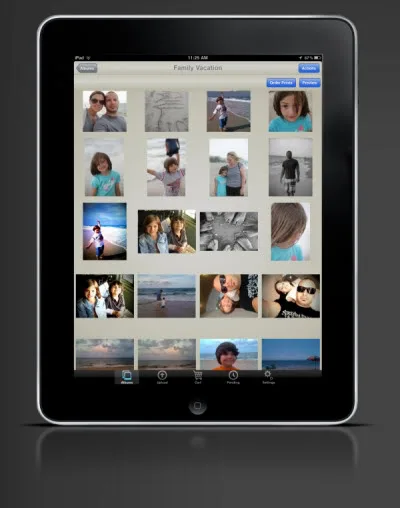 What's easier than ordering photo prints from your computer? Doing it from your phone or tablet.
