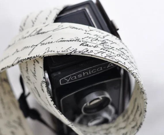 Handmade camera strap at The Sweet Strap