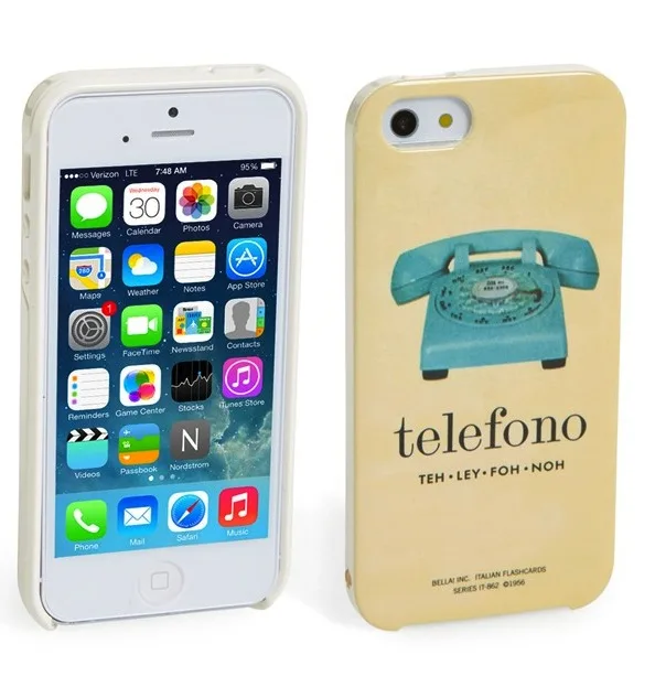Retro iphone cases - Kate Spade Italian Flashcard Rotary Phone case