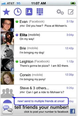 OMG, u can save $ on txts w/Textfree