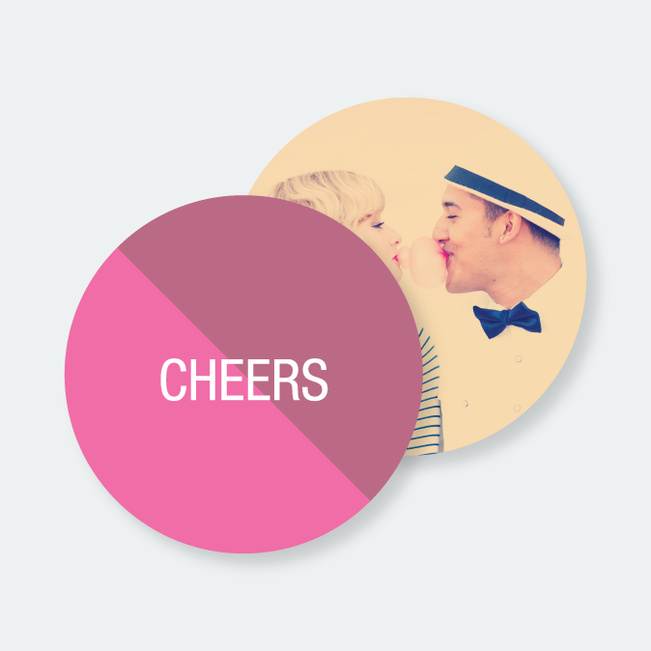 Custom photo coasters at Paper Culture | Cool Mom Picks Custom photo coasters at Paper Culture | Cool Mom Picks