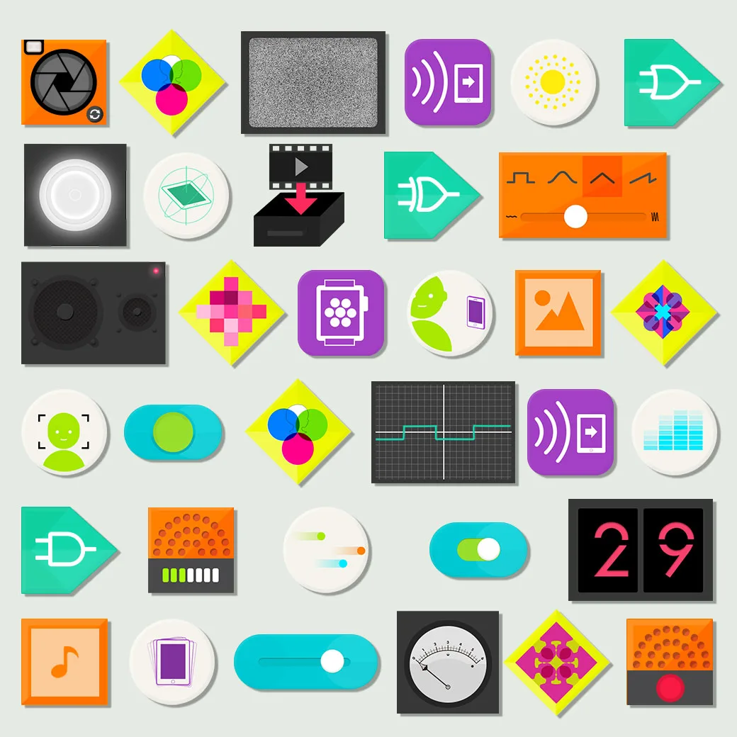 TinyBop Everything Machine app is a brilliant way to let kids "build" anything using all your tablet's resources + controls