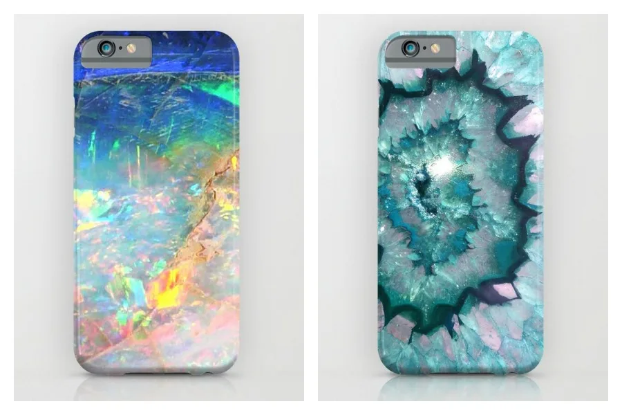 The coolest geode iPhone cases