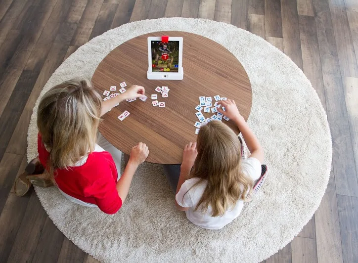Osmo iPad gaming device + Words game