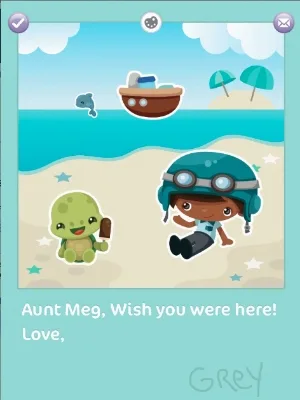 Toonia: A super-cute, super-easy digital card maker for kids. Or really, for Grandma.
