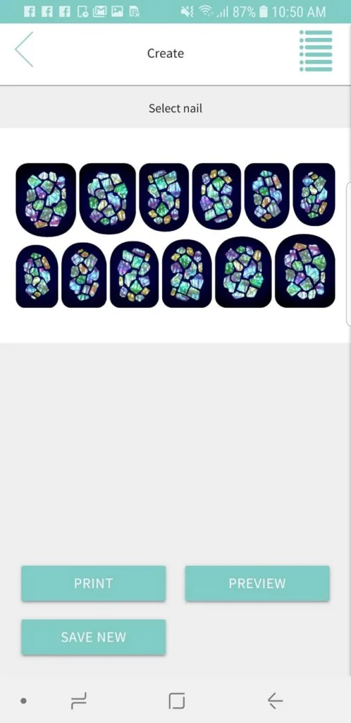 The Canon Nail Sticker Creator App: Make your own nail decals The Canon Nail Sticker Creator App: Make your own nail decals