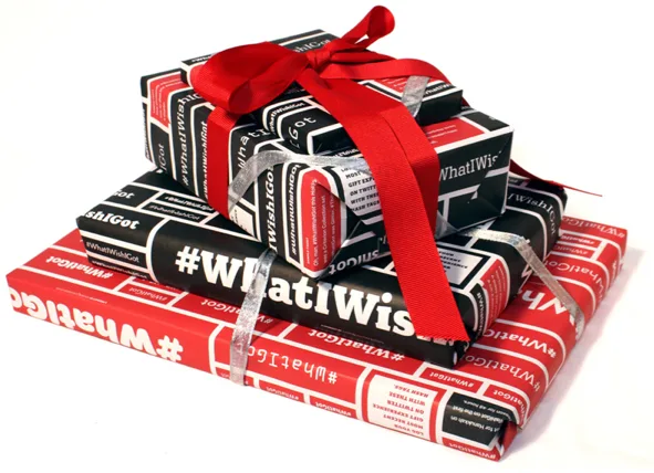 Social media, meet wrapping paper