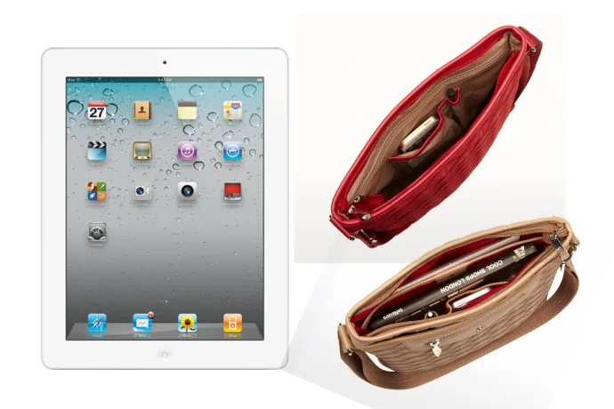 Knomo Bample iPad Tablet Crossbody bags on Cool Mom Tech