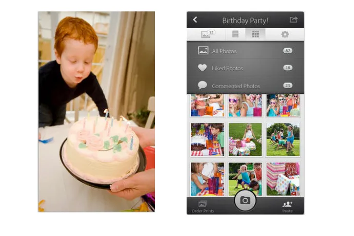 Adobe GroupPix Photosharing App