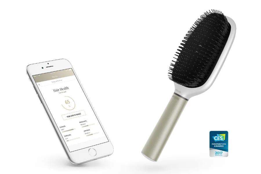 The Hair Coach smart hair brush: Yeah, we can't figure out why either