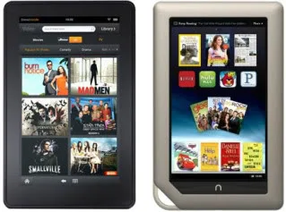 NOOK Tablet vs. Kindle Fire - A tablet smackdown