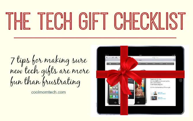 tech gift tips