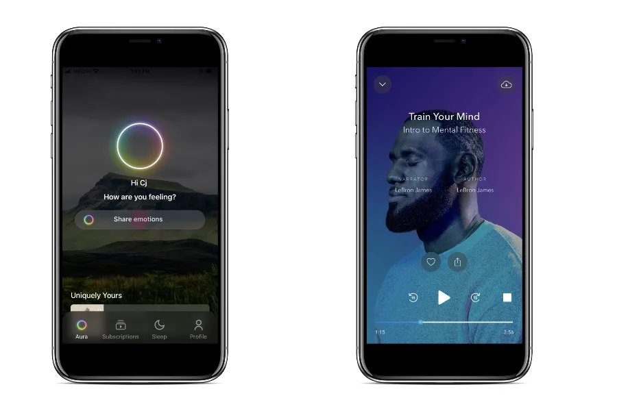 Insight Timer meditation app for iOS and Android