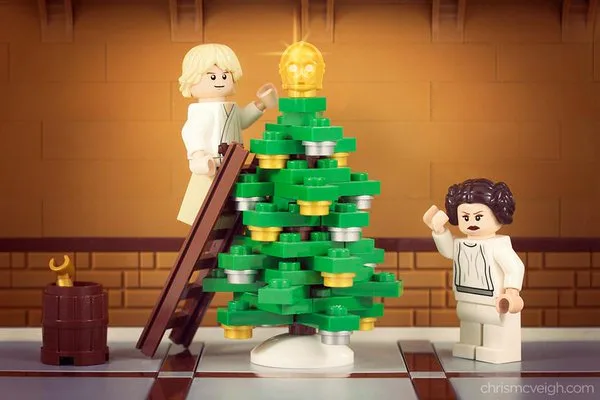 Star Wars Christmas Tree by Chris McVeigh