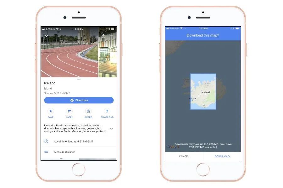 Great tech trick: How to download Google maps for travel so you don't need a signal
