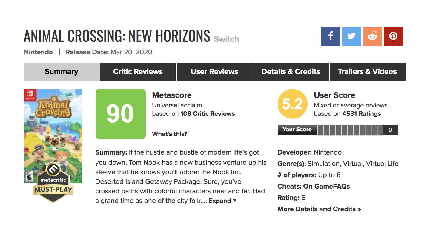 Metacritic
