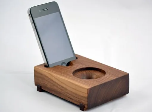 A cool iPhone speaker, hold the electricity