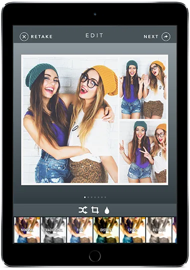 Photo booth Mini: One of the best photo booth apps