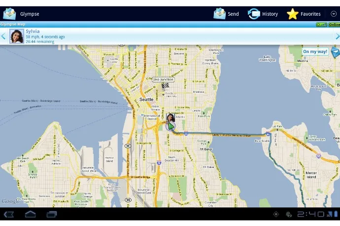 Apps for safer road trips: Glympse shares your location and ETA with family so you can keep eyes on the road