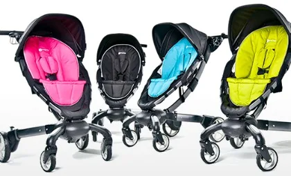 Strollers go way high-tech with the Origami stroller from 4Moms