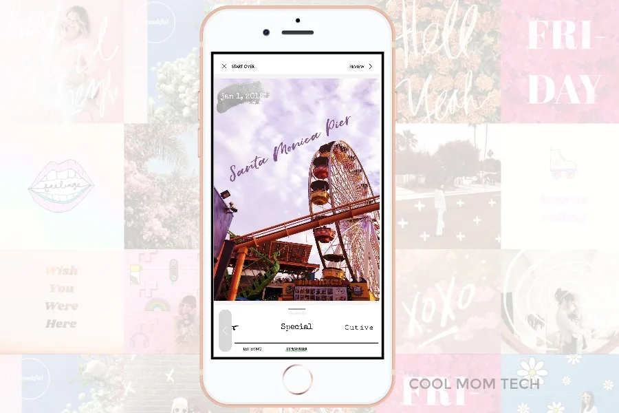 Using A Design Kit: A fantastic new text + sticker overlay app