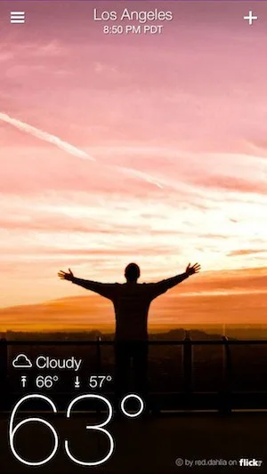 Brighter days with the new Yahoo! Weather app  