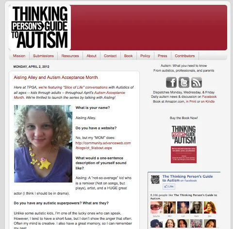 5 excellent Autism blogs in honor of World Autism Awareness Day 