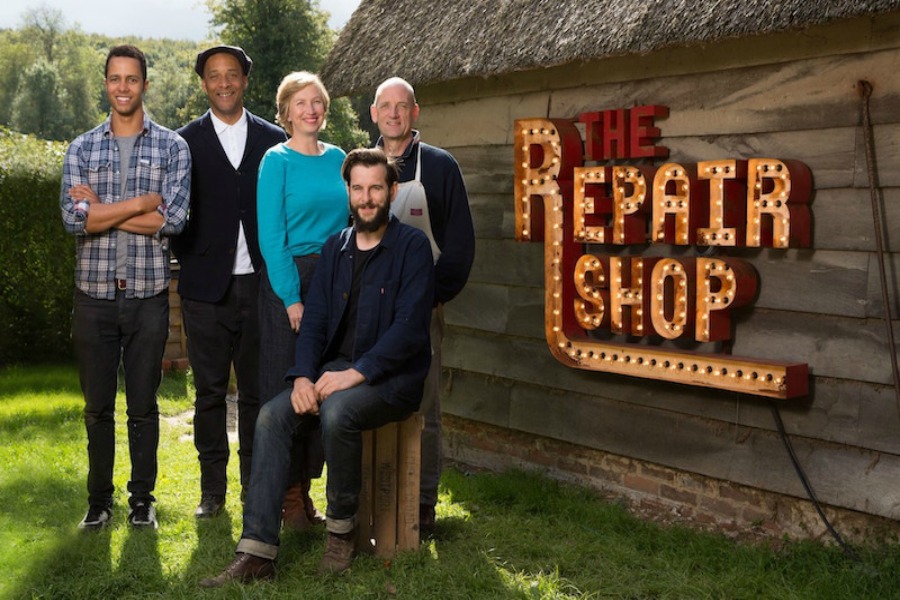 repair shop on BBC and Neflix 