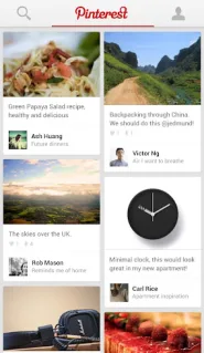 Get Pinterest on Android and iPad, finally!