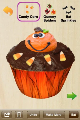 Cupcake making without cavity making