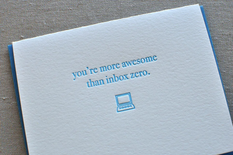 How to get to inbox zero