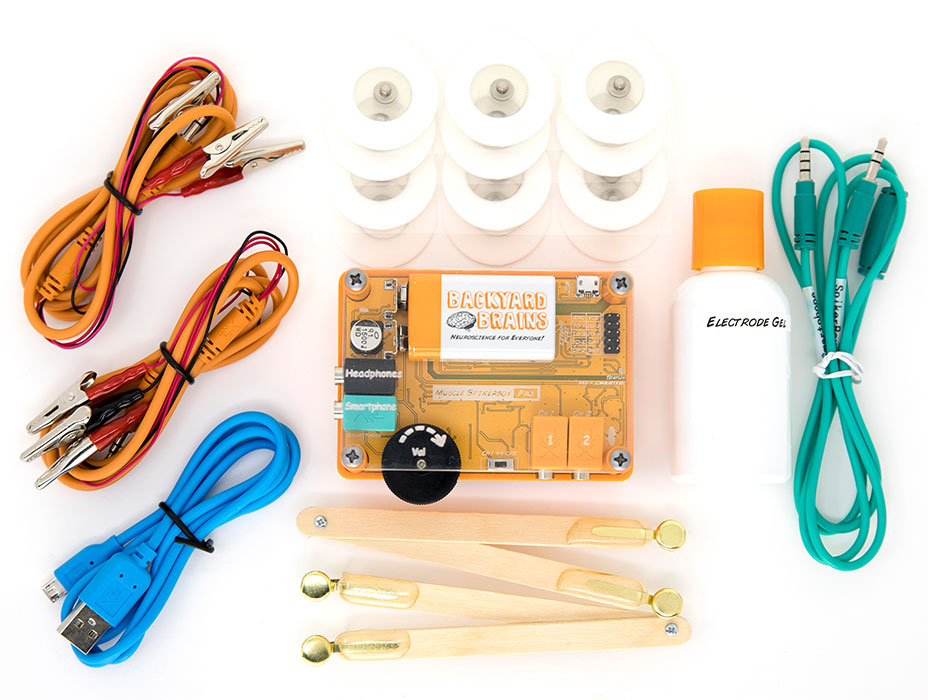 The Muscle Spikerbox Kit from Backyard Brains The Muscle Spikerbox Kit from Backyard Brains