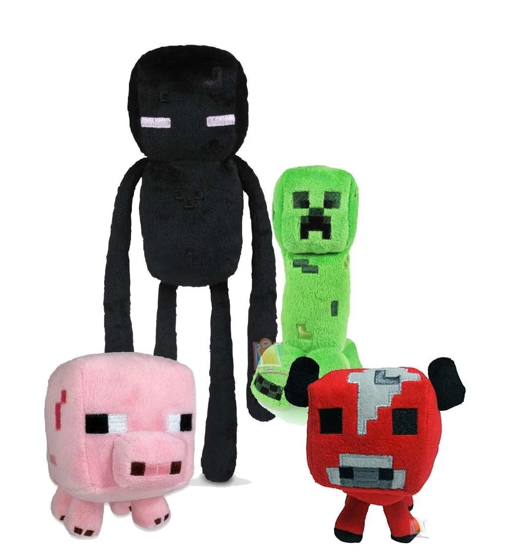 Minecraft plush toys