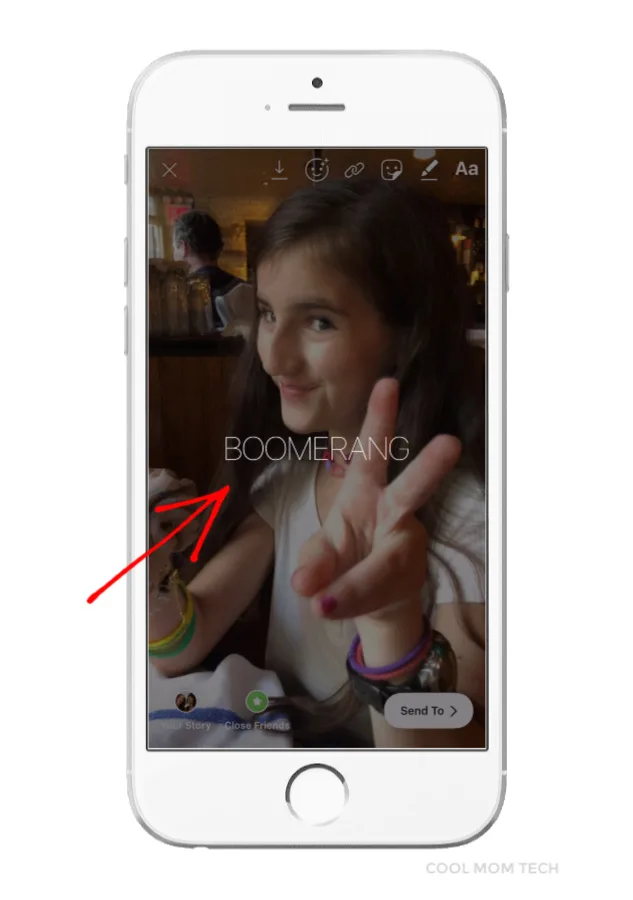 Instagram Stories Trick: turning. Live. Photos into Boomerangs