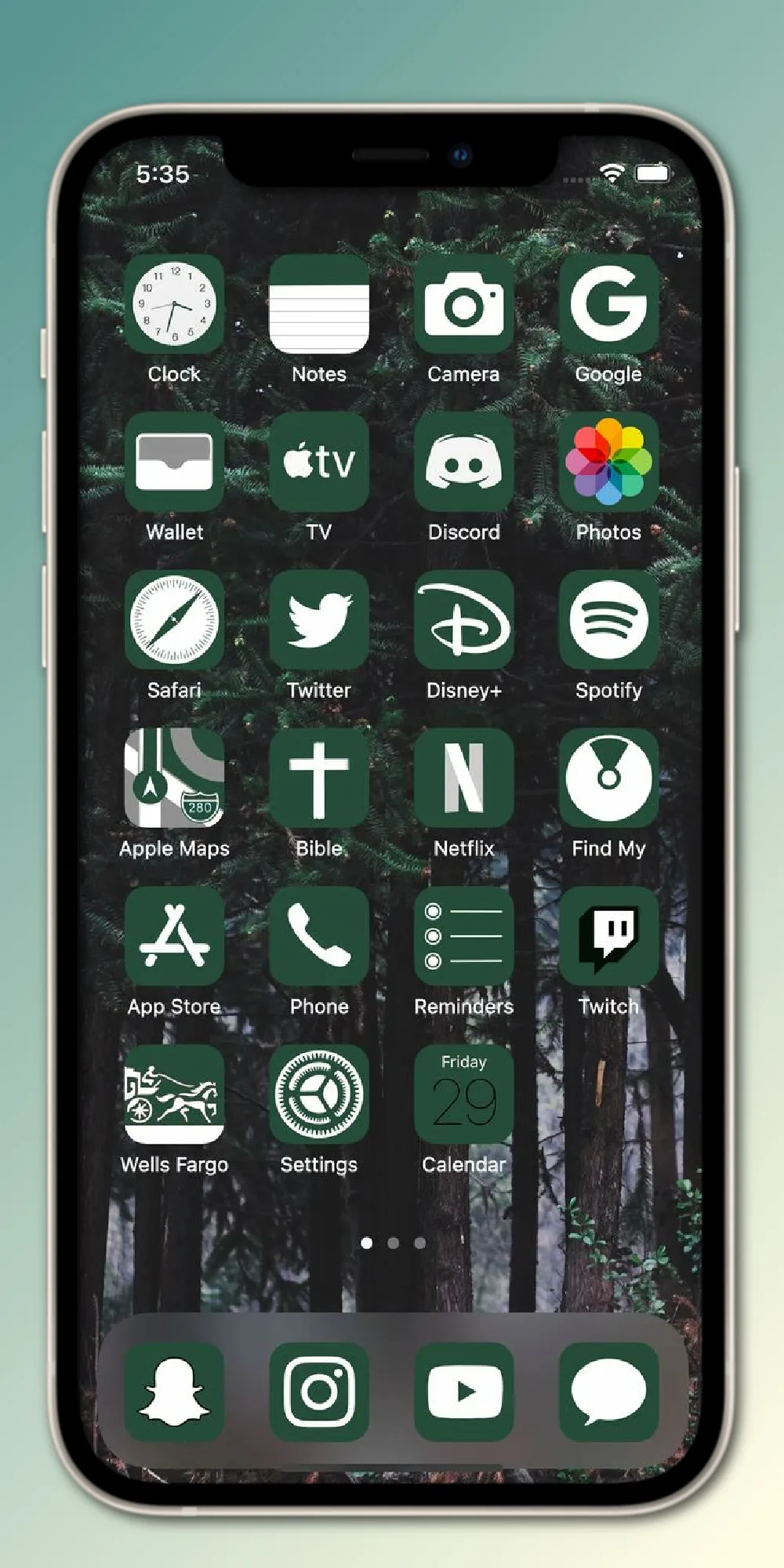 3 ways to add a holiday aesthetic to your phone: Try an app like Brass